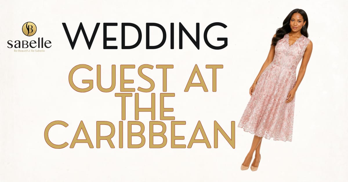 What to wear as a wedding guest in the Caribbean 